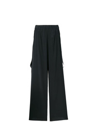 Черные широкие брюки от Federica Tosi
