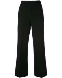 Черные широкие брюки от Fendi