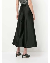 Черные широкие брюки от Rokh