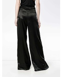 Черные широкие брюки от Ann Demeulemeester