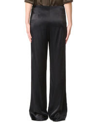 Черные широкие брюки от Vince
