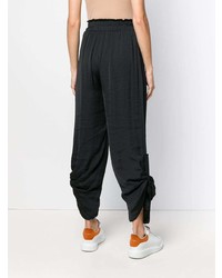 Черные широкие брюки от Styland