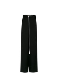 Черные широкие брюки от Gloria Coelho