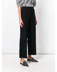 Черные широкие брюки от Chanel Vintage