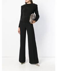 Черные широкие брюки от L'Autre Chose