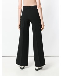 Черные широкие брюки от Alberto Biani