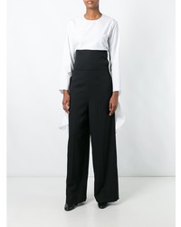 Черные широкие брюки от Ports 1961