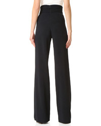 Черные широкие брюки от Cushnie et Ochs