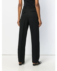Черные широкие брюки от Cristaseya