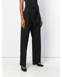 Черные широкие брюки от Cristaseya