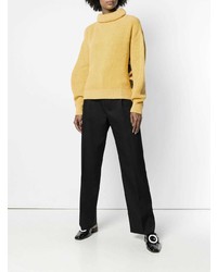 Черные широкие брюки от Cristaseya