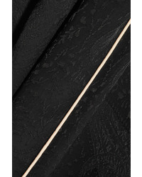 Черные широкие брюки от Maje