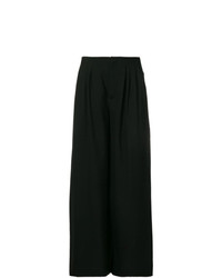 Черные широкие брюки от Lanvin