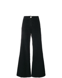 Черные широкие брюки от Masscob