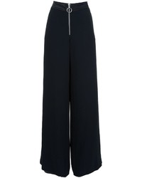 Черные широкие брюки от Off-White