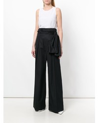 Черные широкие брюки от Sport Max Code