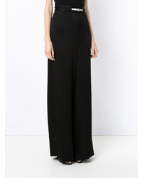 Черные широкие брюки от Gloria Coelho