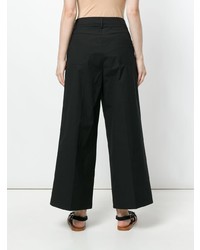 Черные широкие брюки от Twin-Set