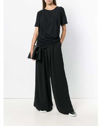 Черные широкие брюки от Alchemy