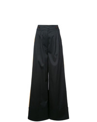 Черные широкие брюки от Palmer Harding