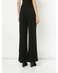 Черные широкие брюки от Zeus+Dione