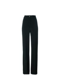Черные широкие брюки от Philipp Plein