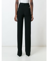 Черные широкие брюки от Philipp Plein