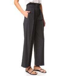 Черные широкие брюки от Edun