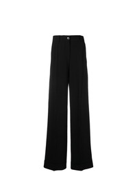 Черные широкие брюки от Pt01