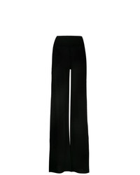 Черные широкие брюки от Rick Owens Lilies