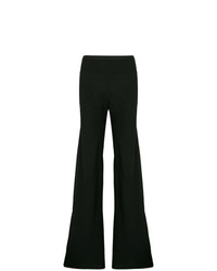 Черные широкие брюки от Rick Owens