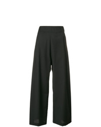 Черные широкие брюки от Semicouture