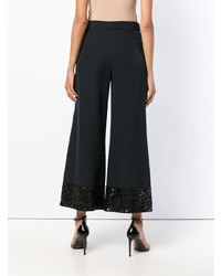 Черные широкие брюки от Gianluca Capannolo