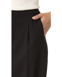 Черные широкие брюки от Vince