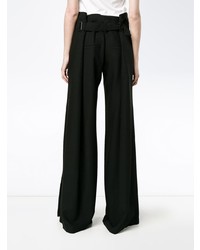 Черные широкие брюки от Ann Demeulemeester