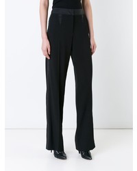 Черные широкие брюки от Maison Margiela