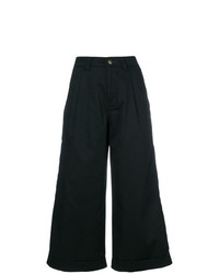 Черные широкие брюки от Societe Anonyme