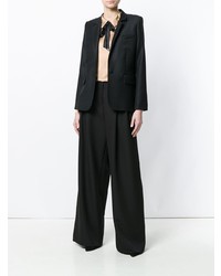 Черные широкие брюки от Styland