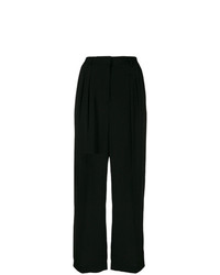 Черные широкие брюки от T by Alexander Wang