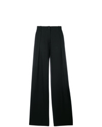 Черные широкие брюки от Tomas Maier