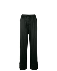 Черные широкие брюки от Totême