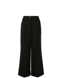 Черные широкие брюки от Twin-Set
