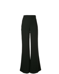 Черные широкие брюки от Veronica Beard