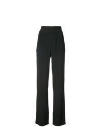 Черные широкие брюки от Veronique Leroy