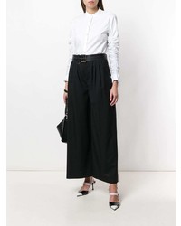 Черные широкие брюки от Lanvin