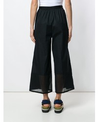 Черные широкие брюки от Sportmax