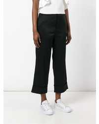 Черные широкие брюки от Pt01