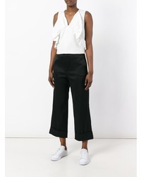 Черные широкие брюки от Pt01