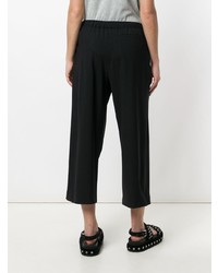 Черные широкие брюки от 6397