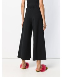 Черные широкие брюки от Pierantoniogaspari